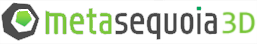 Logo Metasequoia 3D